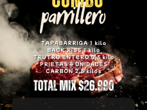 Caja Parrillera para 5 personas