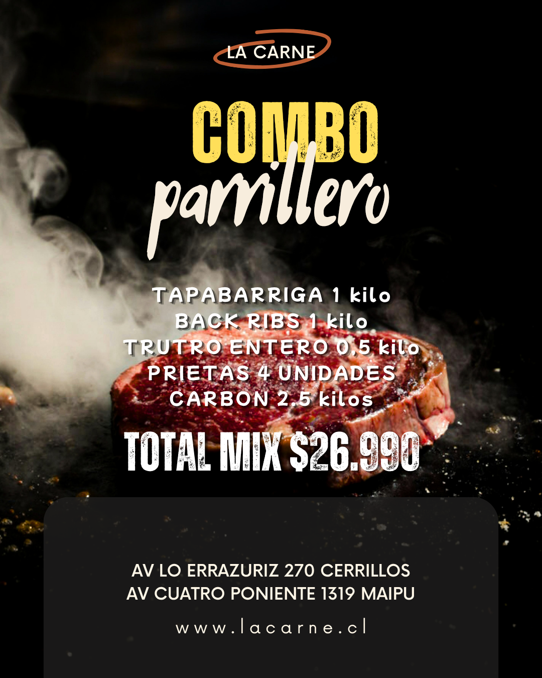 Caja Ahumadora Parrillera